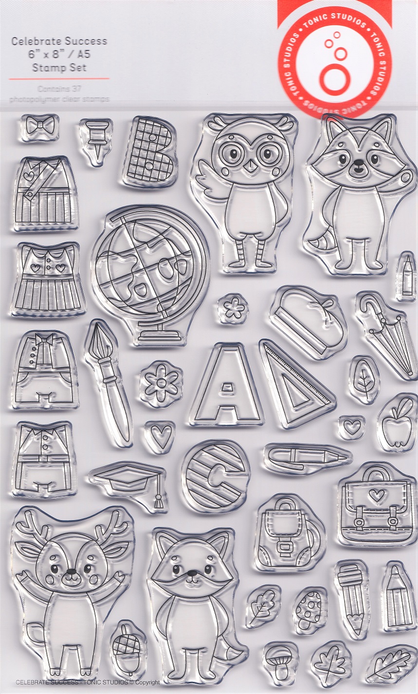 tonic studios celebrate success stamp set