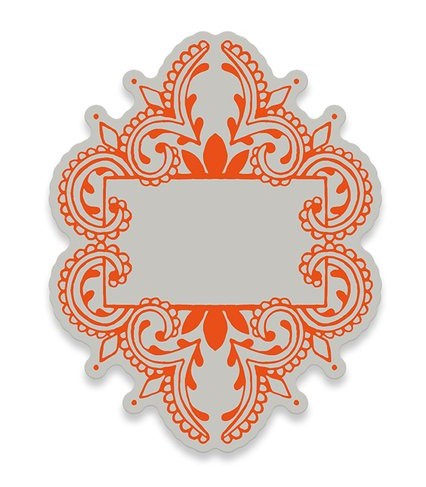 tonic studio delicate detail henna tag stamp