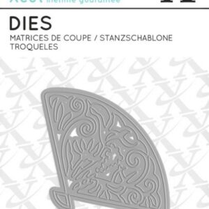 xcut mini dies floral fan die
