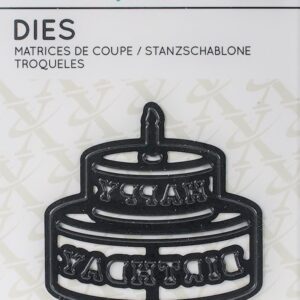 xcut mini dies happy birthday cake die