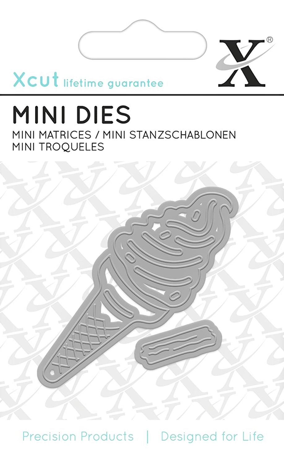 xcut mini dies ice cream cone
