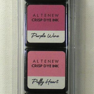 altenew rose petal mini cube dye ink set