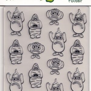 avec violent veg a6 embossing folder veg montage vvef3