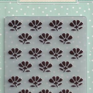 belle & boo a6 embossing folder