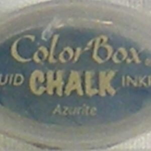 colorbox fluid chalk ink pad azurite