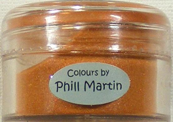 cosmic shimmer chic pumpkin lustre embossing powder
