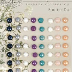 craft consortium belle fleur enamel dots