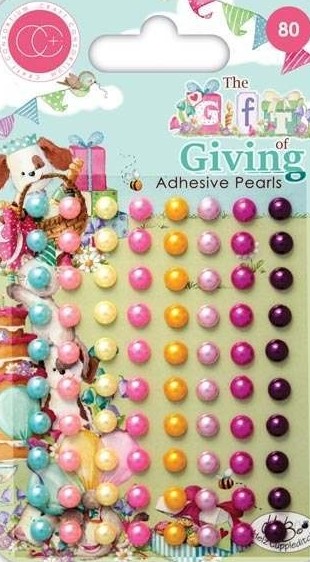 craft consortium the gift of giving adhesive pearls