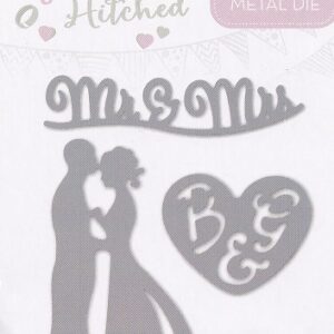 cut & make getting hitched dies mr & mrs