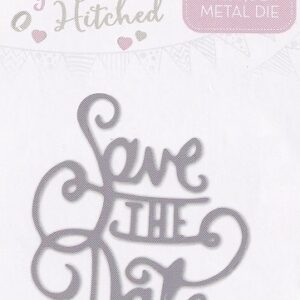 cut & make getting hitched dies save the date