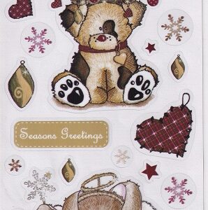 daisy & dandelion christmas collection daisy & candyfloss stickers