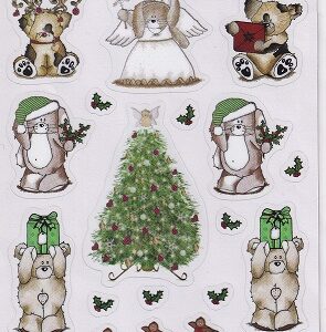 daisy & dandelion christmas collection mini stickers