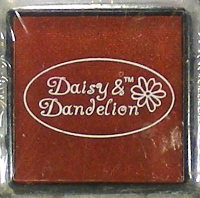 daisy & dandelion mini ink pad rouge