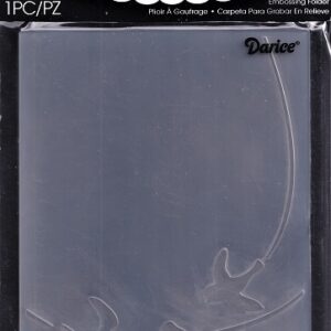 darice birds in flight embossing folder