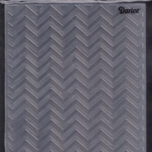 darice chevron background embossing folder