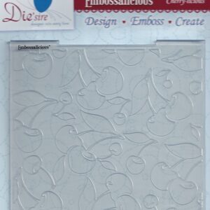 die'sire embossalicious cherrylicious embossing folder