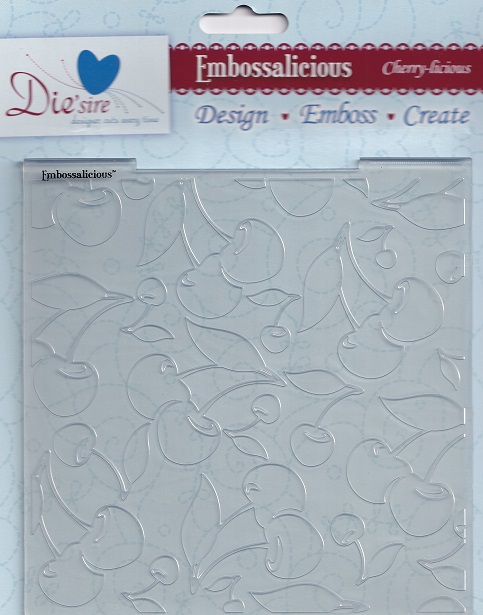 die'sire embossalicious cherrylicious embossing folder