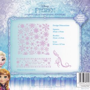 disney frozen snowflakes embossing folders