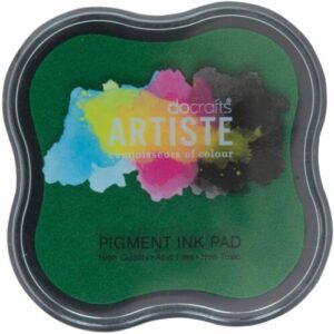 docraft artiste pigment ink green