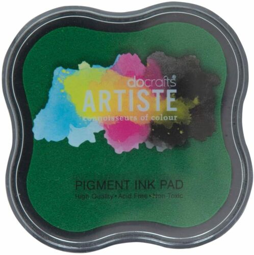 docraft artiste pigment ink green