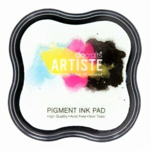 docraft artiste pigment ink white
