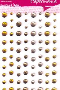 docrafts capsule sunshine adhesive stones (104pcs)