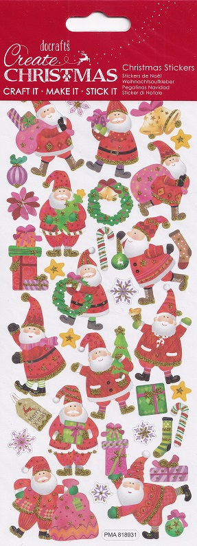 docrafts create christmas balancing santa