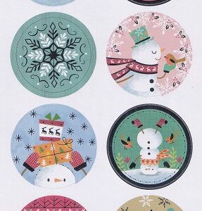 docrafts create christmas pastel snowmen