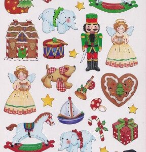 docrafts create christmas stickers christmas toys