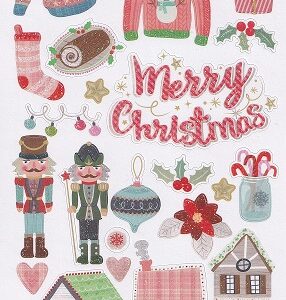 docrafts create christmas stickers folk christmas