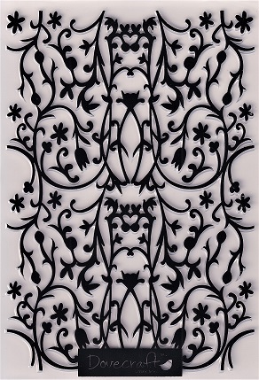 dovecraft couture du jour a6 embossing folder