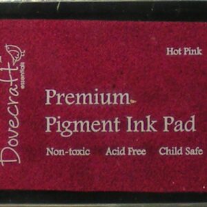 dovecraft premium pigment ink pad hot pink