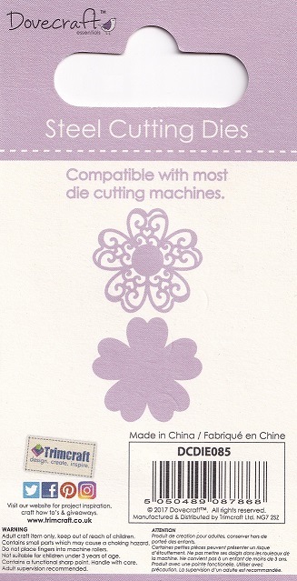 dovecrafts 2 layering flowers steel cutting dies