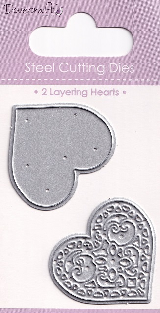 dovecrafts 2 layering hearts steel cutting dies