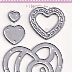 dovecrafts hearts 2 steel cutting die