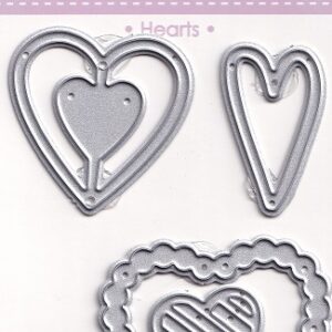 dovecrafts steel cutting die hearts
