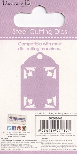 dovecrafts steel cutting dies tag 1