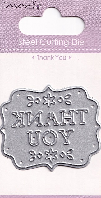 dovecrafts steel cutting dies thank you