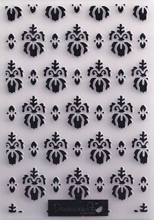 dovecrafts sweet paris a6 embossing folder