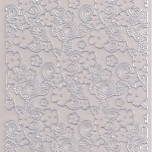 floral background embossing folder