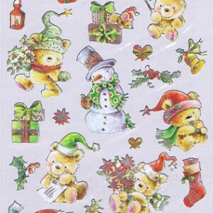 fun stickers.com merry christmas stickers xmas cute bear