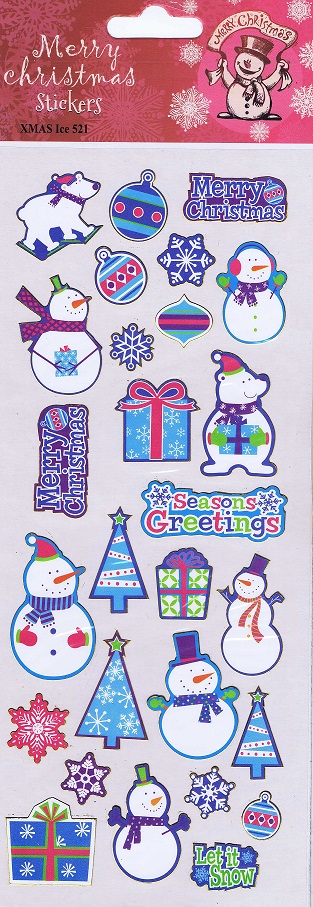 fun stickers.com merry christmas stickers xmas ice