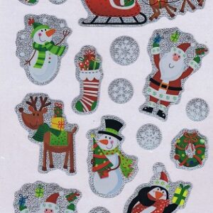 fun stickers.com merry christmas stickers xmas santas friends
