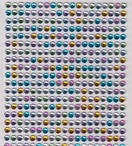 habico signature collection 4mm multi colour gems