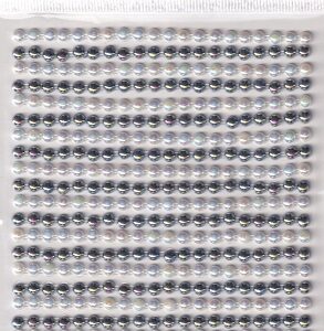 habico signature collection gun metal & white pearls