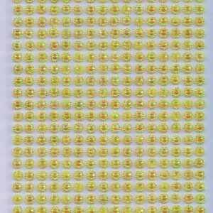 habico signature collection yellow diamante gems