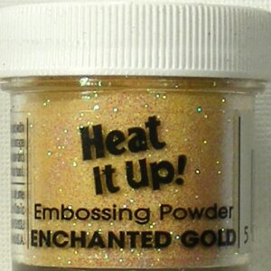 heat it up enchanted gold embossing powder
