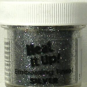 heat it up tinsel silver embossing powder