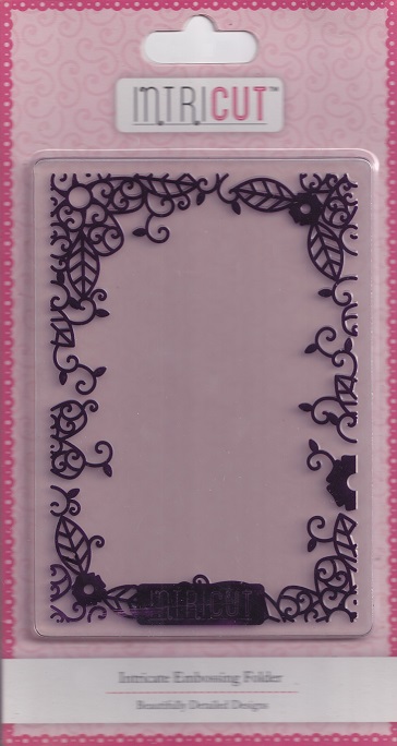 hobbycraft intricut intricate embossing folder