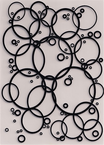 leonie pujol bubble explosion embossing folder